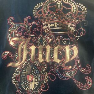 Juicy Couture Teal and Pink Label Top